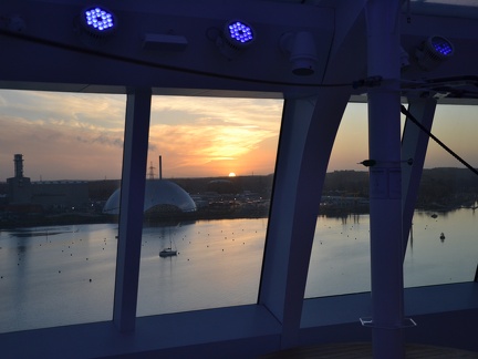 Sonnenuntergang Aida