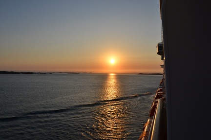 Sonnenuntergang Norwegen Mode MSC