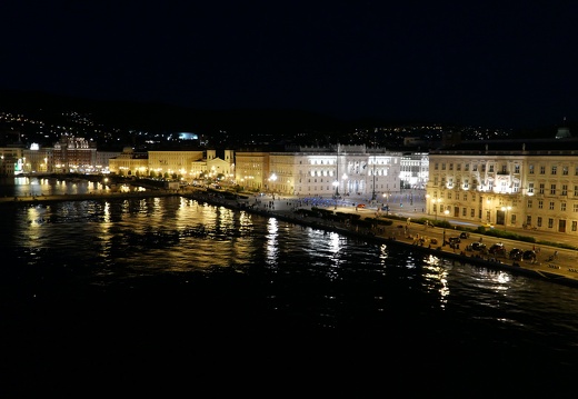 Abfahrt in Triest