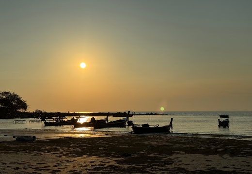 Stand Koh Lanta - Abendstimmung