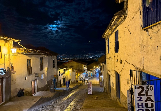 Cusco bei Nacht