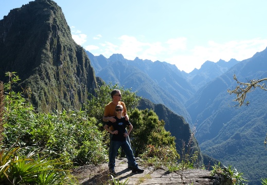 Machu Picchu - Bergblick