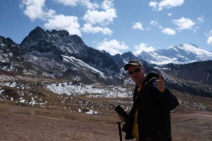 Rainbow Mountain - Postkartenblick - 4920m über 0