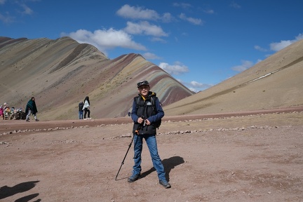Rainbow Mountain - Postkartenblick - 5000m über 0