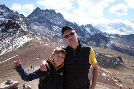 Rainbow Mountain Area - 5020m über 0