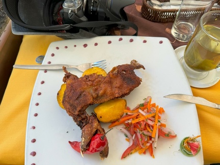 Meerschweinchen ist eine Spezialität - und auch ein normales Essen