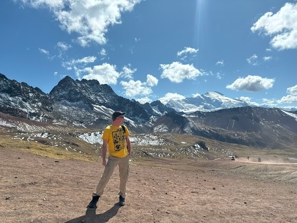 Anden Sicht auf 6000m Berge, hier bei 4970m