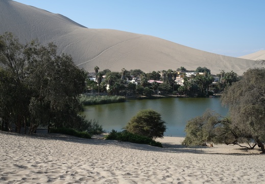 Huacachina Wüste Ico Oase